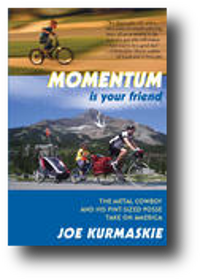 Momentum cover, bicycle in beautiful setting